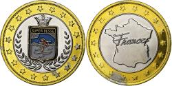 World Coins - France, Token, Super Besse, Copper-nickel Aluminium,