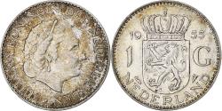 World Coins - Netherlands, Juliana, Gulden, 1955, Utrecht, Silver, , KM:184