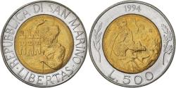 World Coins - Coin, San Marino, 500 Lire, 1994