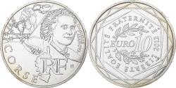 World Coins - France, 10 Euro, Corse, 2012, MDP, Silver,