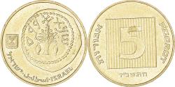 World Coins - Israel, 5 Agorot, 1997