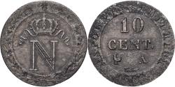 World Coins - France, Napoleon I, 10 Centimes, 1809, Paris, Billon, , Gadoury:190