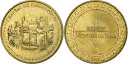 World Coins - France, Tourist token, Chateau de Pierrefonds, 2007, Monnaie de Paris, Brass