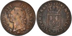 World Coins - Coin, France, Louis XVI, Sol ou sou, Sol, 1791, Rouen, , Copper