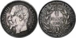 World Coins - France, Napoleon III, Franc, 1859, Paris, Silver, , Gadoury:460