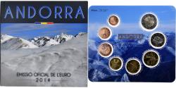 World Coins - Andorra, Set 1 ct. - 2 Euro, 2014, Madrid,