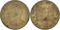 World Coins - Coin, Kenya, 10 Cents, 1966