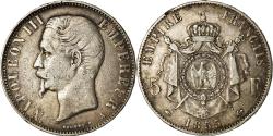 World Coins - Coin, France, Napoleon III, Napoléon III, 5 Francs, 1855, Paris,