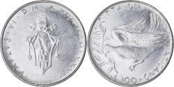 World Coins - Coin, VATICAN CITY, Paul VI, 100 Lire, 1976, , Stainless Steel, KM:122