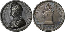 World Coins - France, Quinaire, Mort de Charles Ferdinand, Duc de Berry, 1820, Silver