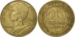 World Coins - France, 20 Centimes, Marianne, 1982, Paris, Aluminum-Bronze,