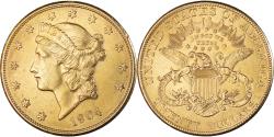Us Coins - Coin, United States, Liberty Head, $20, Double Eagle, 1904, Philadelphia