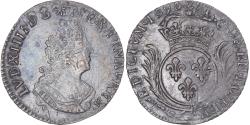 World Coins - Coin, France, Louis XIV, 1/12 Ecu aux palmes, 1696, Rouen, réformé,