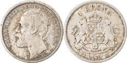 World Coins - Coin, Sweden, Oscar II, Krona, 1875, , Silver, KM:741