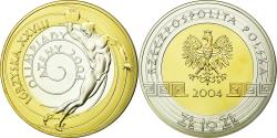 World Coins - Coin, Poland, 10 Zlotych, 2004, Warsaw, , Silver, KM:518