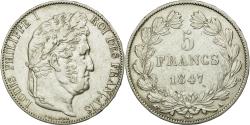 World Coins - Coin, France, Louis-Philippe, 5 Francs, 1847, Paris, , Silver