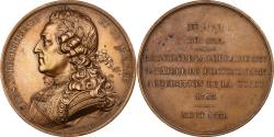 World Coins - France, Medal, Les rois de France, Louis XV, Bronze, Depuymaurin, Caqué