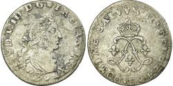 World Coins - Coin, France, Louis XIV, 4 Sols aux 2 L, 4 Sols 2 Deniers, 1692, Tours