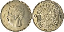 World Coins - Coin, Belgium, 10 Francs, 10 Frank, 1977, Brussels, , Nickel, KM:155.1