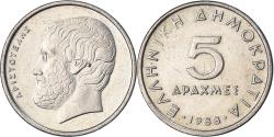 World Coins - Coin, Greece, 5 Drachmes, 1988