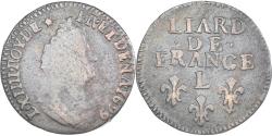 World Coins - Coin, France, Louis XIV, Liard, 1699, Bayonne, , Copper
