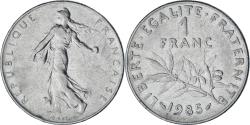World Coins - France, Semeuse, Franc, 1985, Paris, , Nickel, KM:925.1, Gadoury:474
