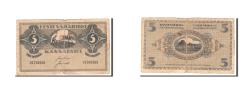 World Coins - Banknote, Estonia, 5 Marka, 1919, Undated, KM:45a, VF(20-25)