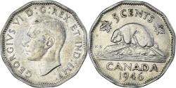 World Coins - Coin, Canada, 5 Cents, 1946