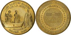 World Coins - France, Token, les Saintes-Maries-de-la-Mer - Eglise n°2 -, 2014, Copper-nickel