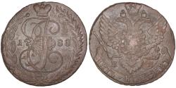 World Coins - Coin, Russia, Catherine II, 5 Kopeks, 1788, Ekaterinbourg, , Copper