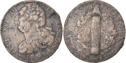 World Coins - Coin, France, 2 sols françois, 2 Sols, 1791, Paris, , Bronze