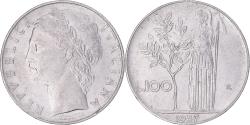 World Coins - Coin, Italy, 100 Lire, 1957, Rome, , Stainless Steel, KM:96.1