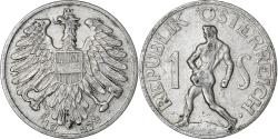 World Coins - Coin, Austria, Schilling, 1947, Vienne, , Aluminum, KM:2871