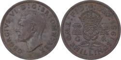 World Coins - Great Britain, George VI, Florin, Two Shillings, 1951, Copper-nickel,