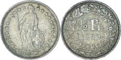 World Coins - Coin, Switzerland, 1/2 Franc, 1962