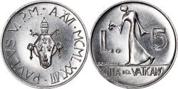 World Coins - Coin, VATICAN CITY, Paul VI, 5 Lire, 1978, Roma, , Aluminum, KM:133
