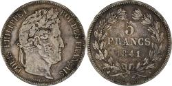 World Coins - Coin, France, Louis - Philippe, 5 Francs, 1841, Bordeaux, , Silver