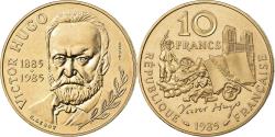 World Coins - Coin, France, Victor Hugo, 10 Francs, 1985, Paris, ESSAI, , Nickel-Bronze