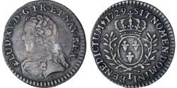 World Coins - Coin, France, Louis XV, 1/20 Ecu, 1729, Nantes, , Silver, Gadoury:283
