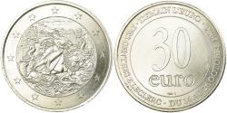 World Coins - France, Medal, 30 Euro, Centres Leclerc, Business & industry, 1996,