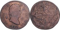 World Coins - Spain, Fernando VII, 4 maravedis, 1827, Segovia, Copper, , KM:489.2