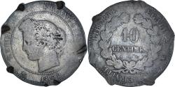 World Coins - Coin, France, Cérès, 10 Centimes, 1872, Paris, jeton de jeu, , Bronze