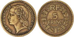 World Coins - Coin, France, 5 Francs, 1945