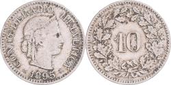 World Coins - Coin, Switzerland, 10 Rappen, 1895, Bern, , Copper-nickel, KM:27
