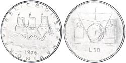 World Coins - Coin, San Marino, 50 Lire, 1976, Rome, FDC, , Steel, KM:56