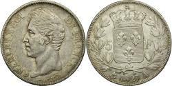 World Coins - Coin, France, Charles X, 5 Francs, 1827, Paris, , Silver, KM:728.1