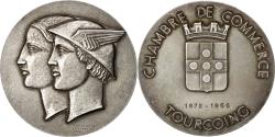 World Coins - France, Medal, French Fifth Republic, Business & industry, , Silver