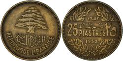 World Coins - Coin, Lebanon, 25 Piastres, 1952