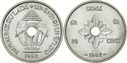 World Coins - Coin, Lao, Sisavang Vong, 20 Cents, 1952, , Aluminium, KM:E2