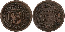 World Coins - ITALIAN STATES, MILAN, 1/2 Soldo, Mezzo Soldo, 1777, Milan, Copper,